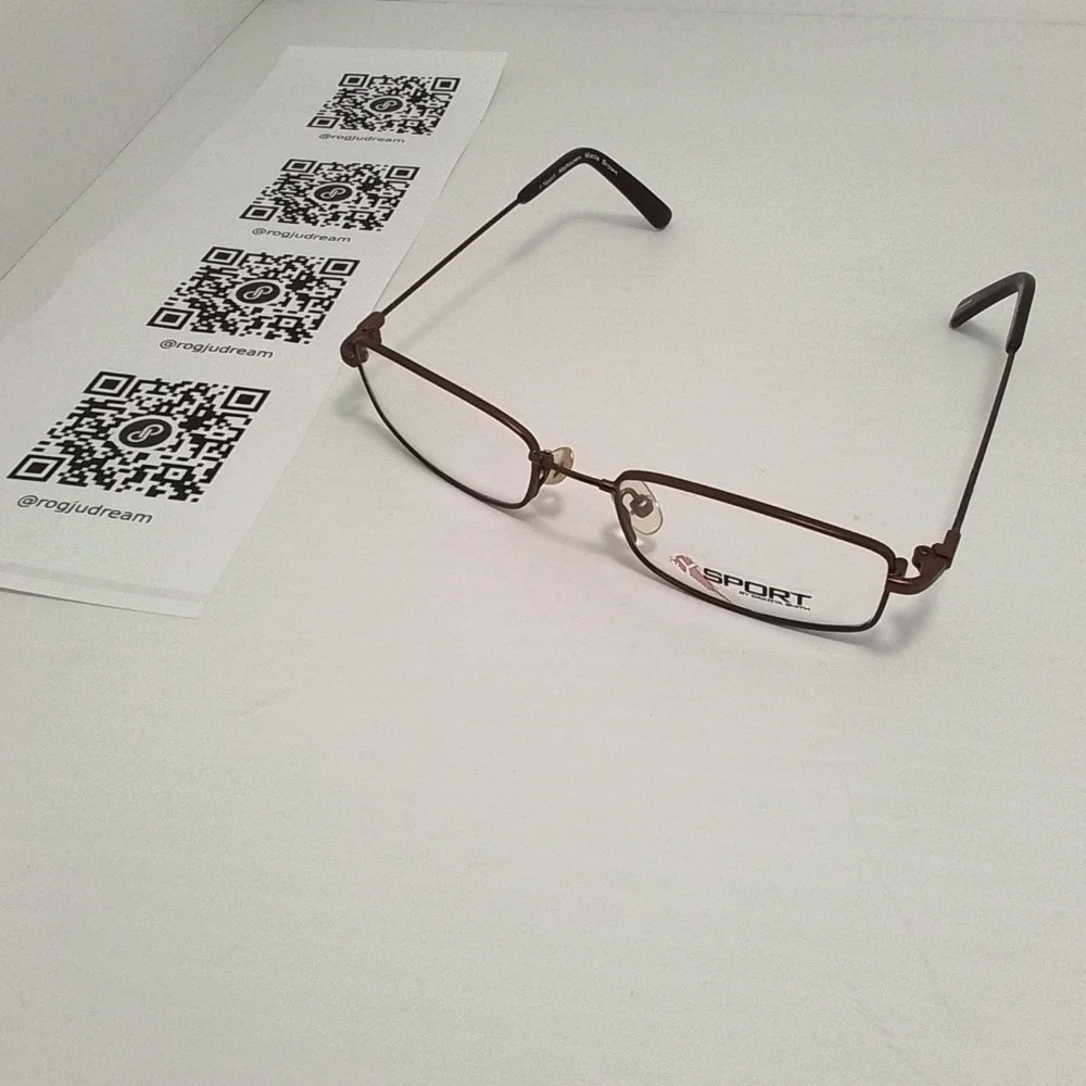 Y-SPORT matte brown FRAME Glasses